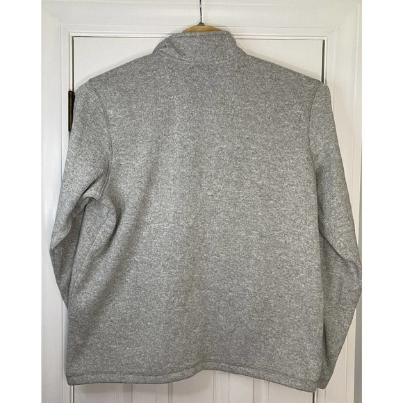 Eddie Bauer Mens Radiator 1/4 Zip Pullover Fleece Jacket Size 2XL Grey - Picture 7 of 9